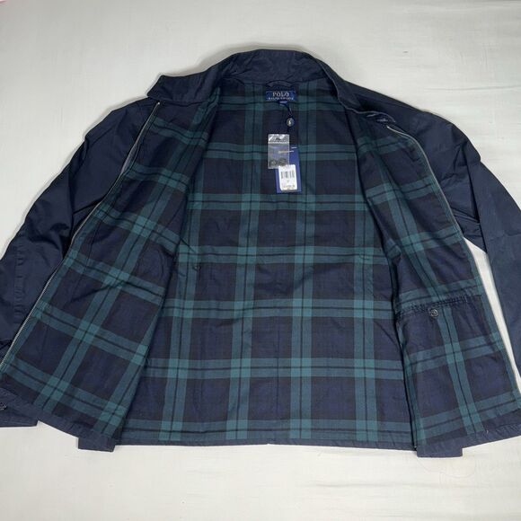 Polo Ralph Lauren Men's Navy Solid Bayport Windbreaker Jacket Size XL - NWT - Picture 6 of 13